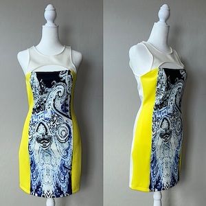 Do & Be Color-block Body-con Dress